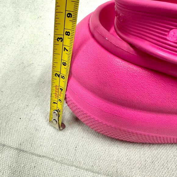 Crocs Classic Crush Platform Clog in Juice pink women size 9 mens 7 - Picture 12 of 13
